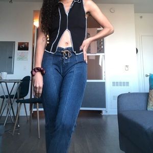 Younique vintage low rise flare jeans Sz 3